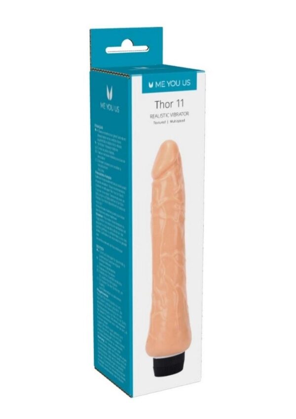 ME YOU US Thor 11 Realistic Vibrator 11in - Vanilla