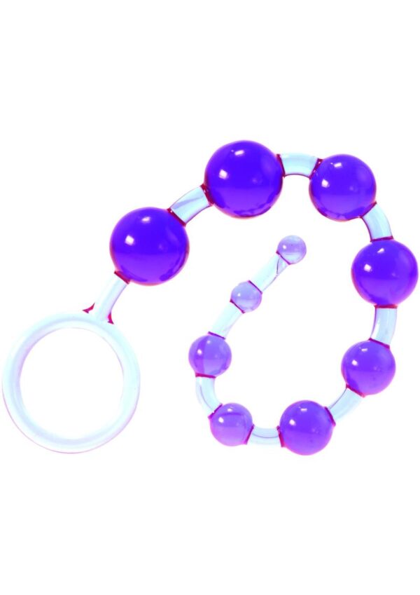 ME YOU US Dragons Tail Anal Beads - Violet - Image 2