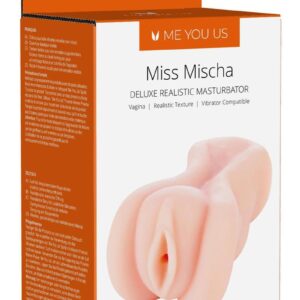 ME YOU US Miss Mischa Deluxe Realistic Masturbator - Pussy - Vanilla