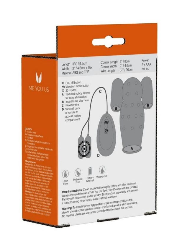 ME YOU US Dual Power Masturbation Sleeve - Black - Image 3