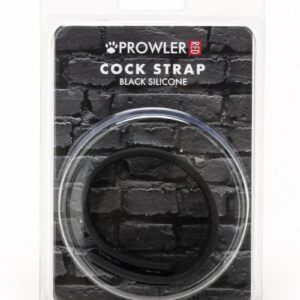 Prowler RED Silicone Cock Strap - Black
