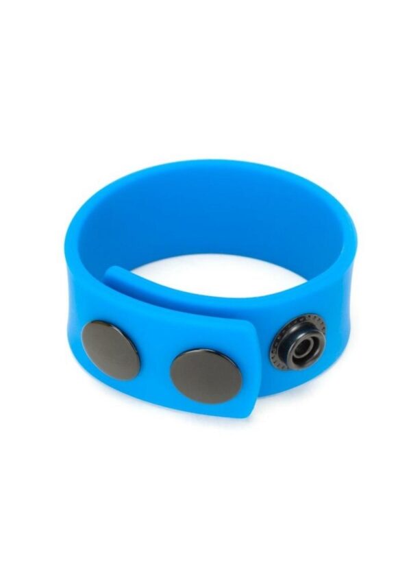 Prowler RED Silicone Cock Strap - Dark Blue - Image 2