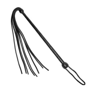 Prowler RED Long Handle Whip - Black