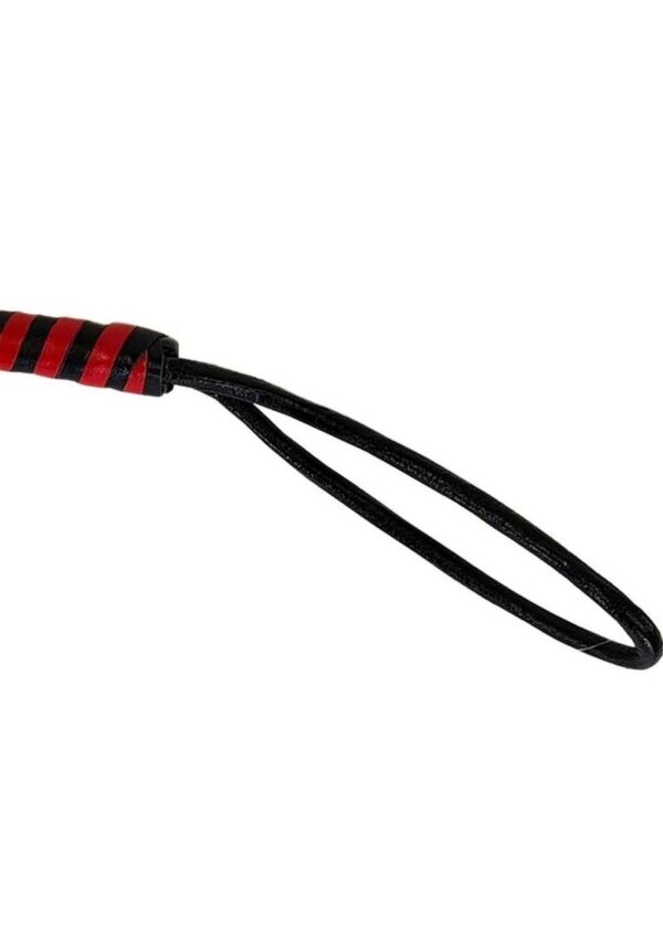 Prowler RED Heavy Duty Flogger - Black/Red - Image 2