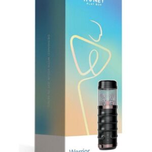 Warrior Auto Thrusting Stroker Automatic Male Masturbator - Black