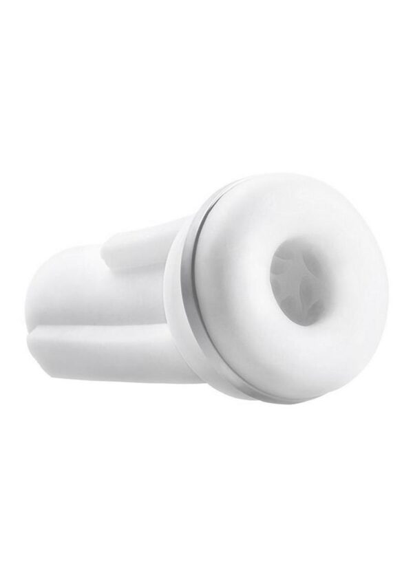 Sky Intense Suction and Vibration Rechargeable Blowjob Machine - White - Image 2