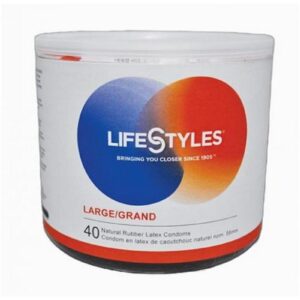 Lifestyles Large 40 Condoms Bowl