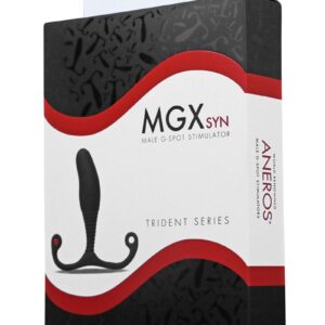 Aneros Trident Mgx Syn P-Spot Stimulator - Black