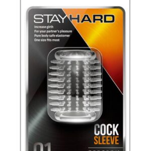Stay Hard Cock Sleeve 01 - Clear
