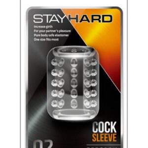Stay Hard Cock Sleeve 02 - Clear