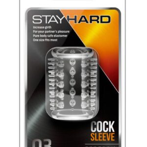 Stay Hard Cock Sleeve 03 - Clear