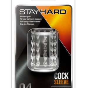 Stay Hard Cock Sleeve 04 - Clear