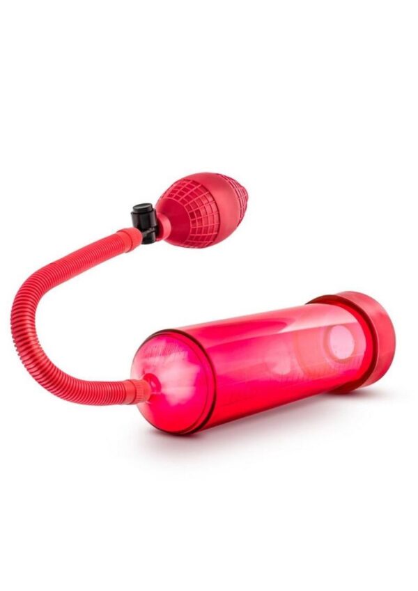 Performance VX101 Male Enhancement Penis Pump 9.5in - Red - Image 3