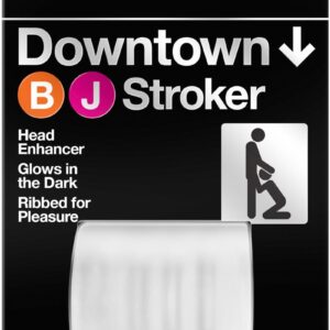 X5 Men Downtown BJ Masturbator - Clear