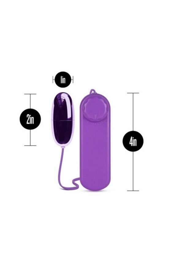 B Yours Power Bullet with Wired Remote Control - Purple - Image 4