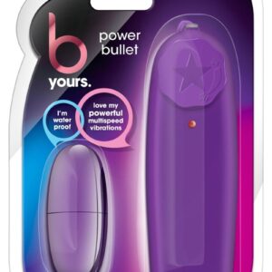 B Yours Power Bullet with Wired Remote Control - Purple