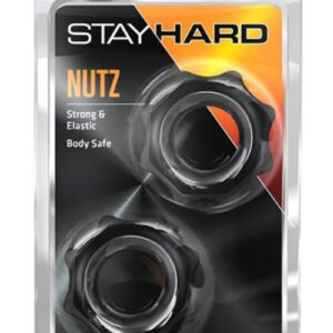 Stay Hard Nutz Cock Ring- Black