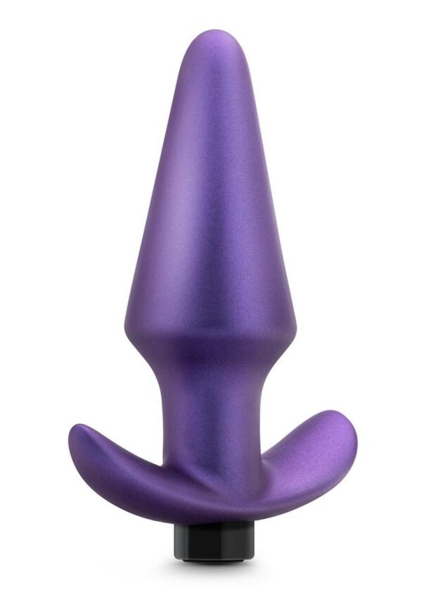 Anal Adventures Matrix Interstellar Plug Rechargeable Silicone Anal Plug - Astro Violet - Image 2
