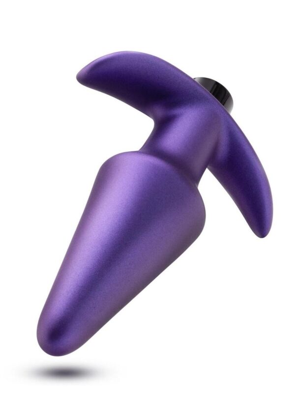 Anal Adventures Matrix Interstellar Plug Rechargeable Silicone Anal Plug - Astro Violet - Image 3