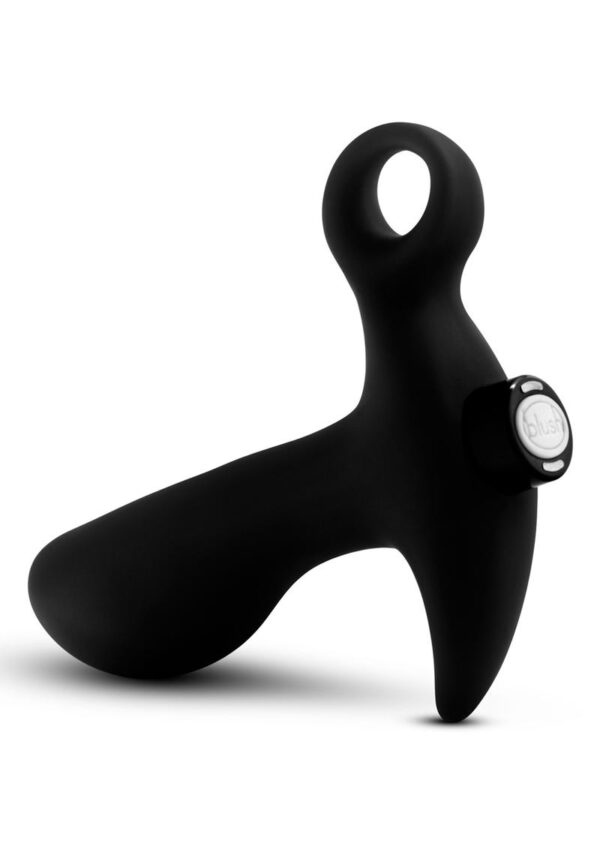 Anal Adventures Platinum Silicone Rechargeable Vibrating Prostate Massager 01 - Black - Image 3