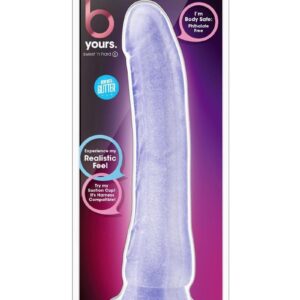 B Yours Sweet N` Hard 6 Dildo 8.5in - Purple