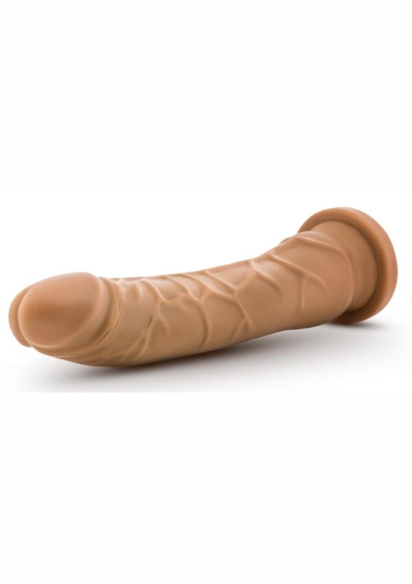 Dr. Skin Silver Collection Realistic Cock Basic 8.5 Dildo 8.5in - Caramel - Image 2