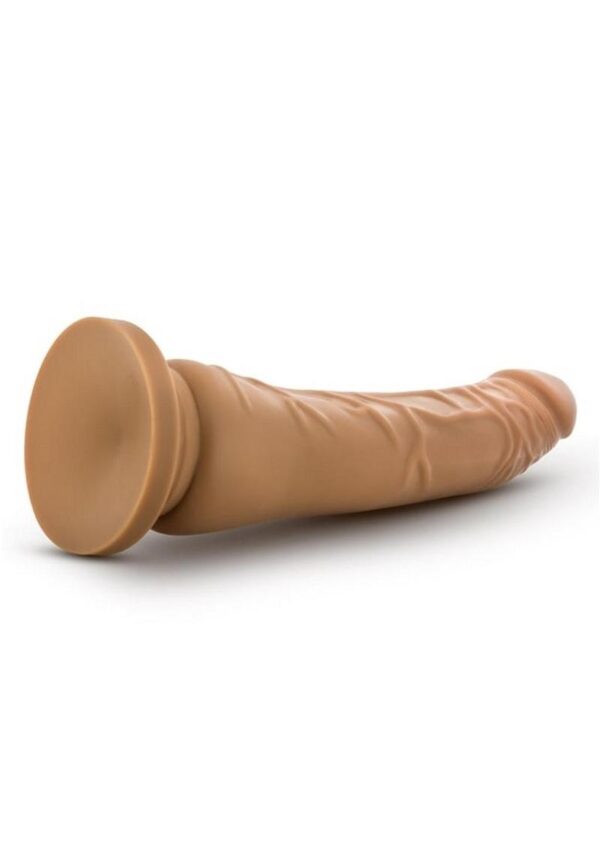 Dr. Skin Silver Collection Realistic Cock Basic 8.5 Dildo 8.5in - Caramel - Image 3