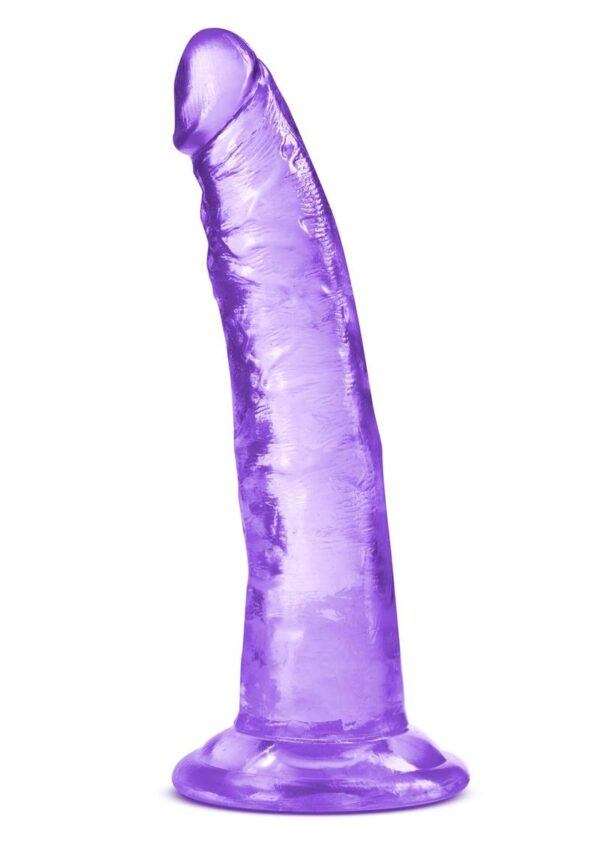 B Yours Plus Lust n` Thrust Realistic Dildo 7.5in - Purple - Image 2