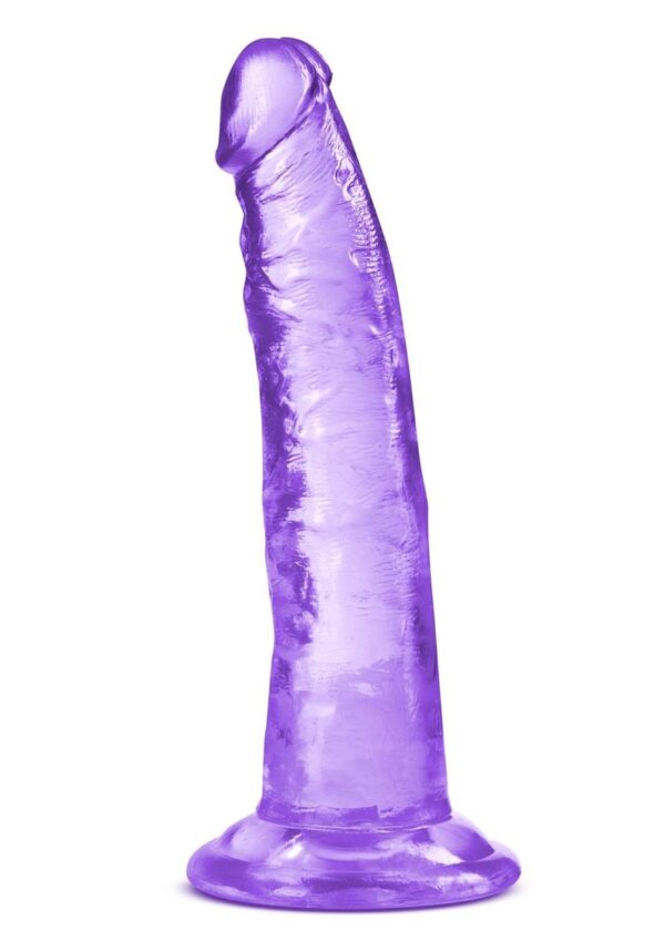 B Yours Plus Lust n` Thrust Realistic Dildo 7.5in - Purple - Image 3
