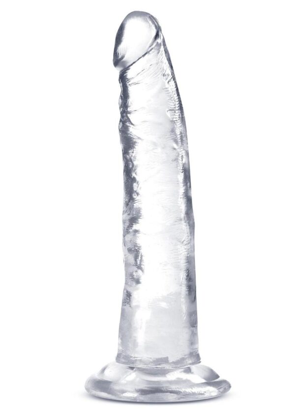 B Yours Plus Lust n` Thrust Realistic Dildo 7.5in - Clear - Image 2