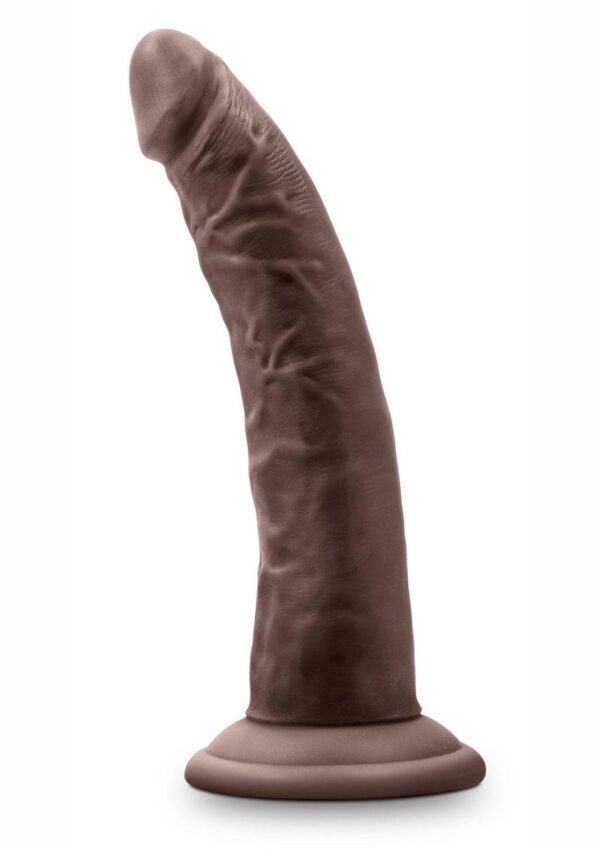 Au Naturel Jack Dildo with Suction Cup 7in - Chocolate - Image 2