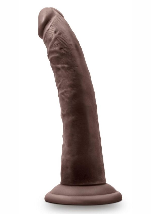Au Naturel Jack Dildo with Suction Cup 7in - Chocolate - Image 3