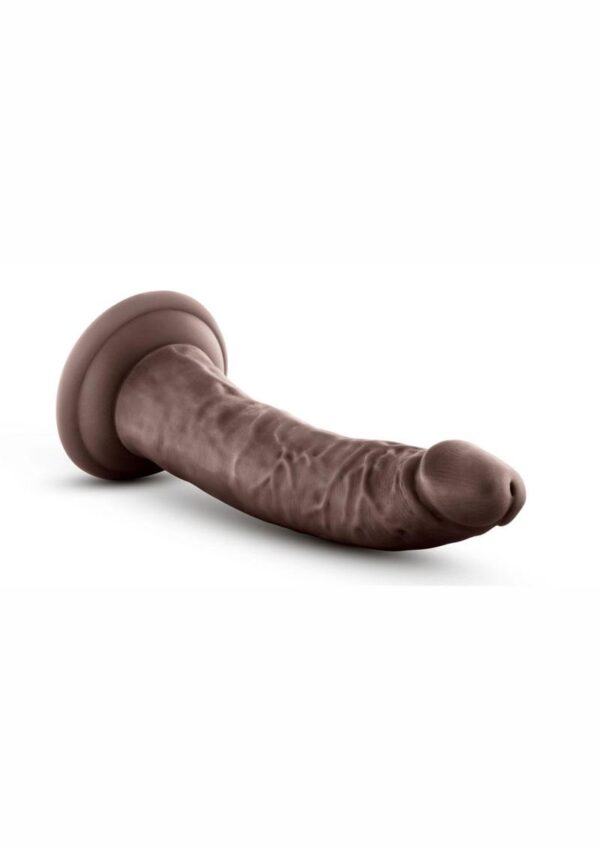 Au Naturel Jack Dildo with Suction Cup 7in - Chocolate - Image 4