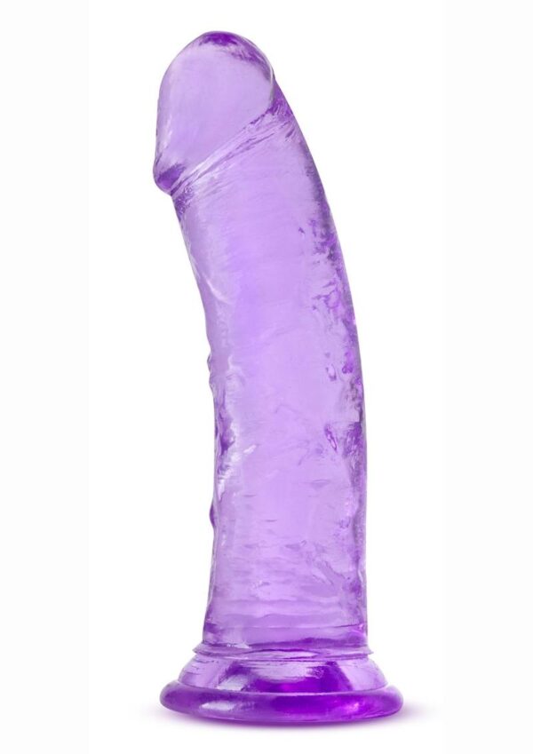 B Yours Plus Roar n` Ride Realistic Dildo 8in - Purple - Image 2