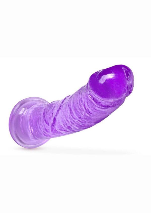 B Yours Plus Roar n` Ride Realistic Dildo 8in - Purple - Image 3
