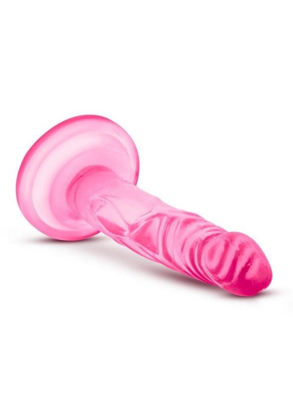 Naturally Yours Mini Dildo 5.75in - Pink - Image 3