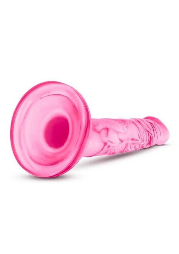 Naturally Yours Mini Dildo 5.75in - Pink - Image 4