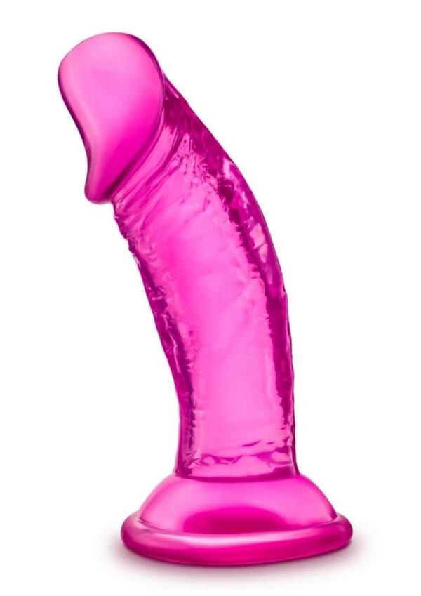B Yours Sweet N` Small Dildo with Suction Cup 4.5in - Pink - Image 3