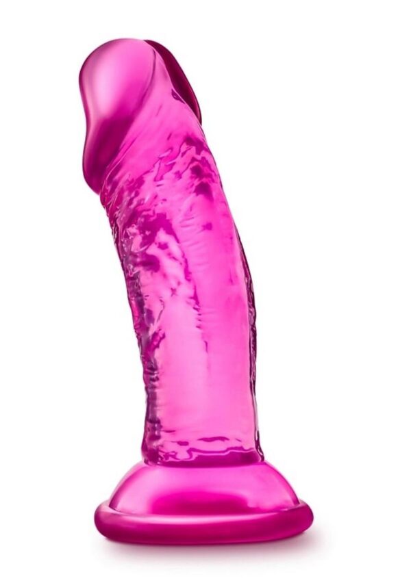 B Yours Sweet N` Small Dildo with Suction Cup 4.5in - Pink - Image 4