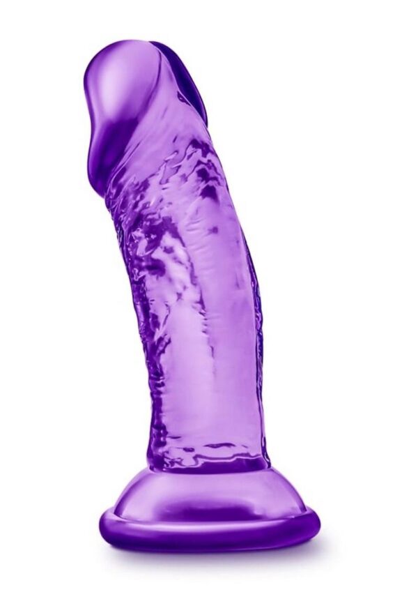 B Yours Sweet N` Small Dildo with Suction Cup 4.5in - Purple - Image 4