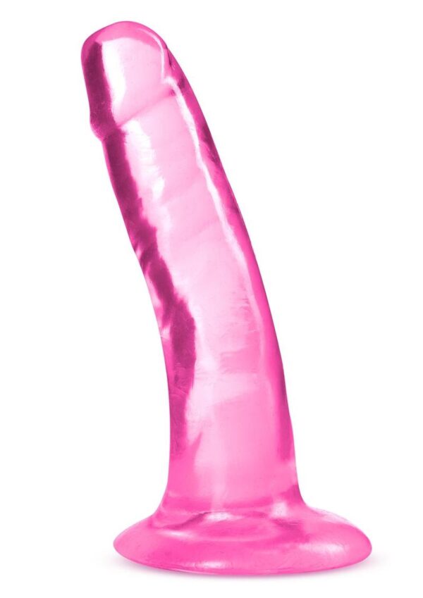 B Yours Plus Hard n` Happy Realistic Dildo 5.5in - Pink - Image 2