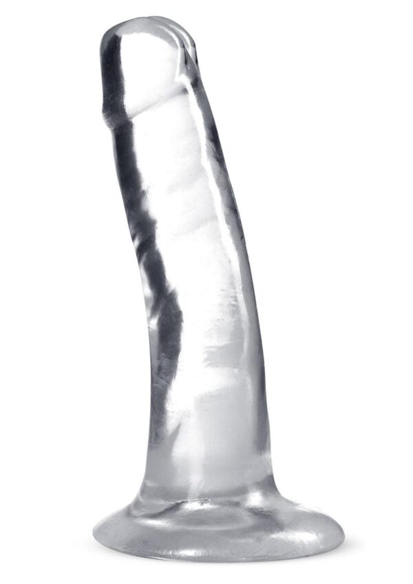 B Yours Plus Hard n` Happy Realistic Dildo 5.5in - Clear - Image 2