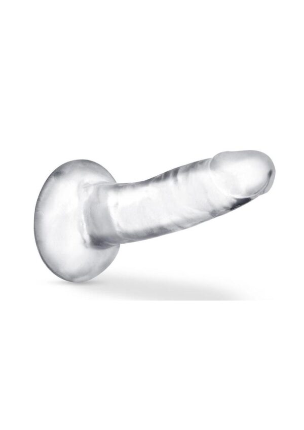 B Yours Plus Hard n` Happy Realistic Dildo 5.5in - Clear - Image 3