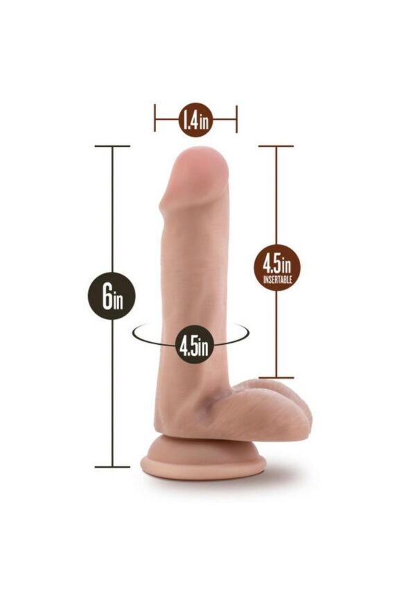 Coverboy Ranger Rob Dildo with Balls 6.5in - Vanilla - Image 4