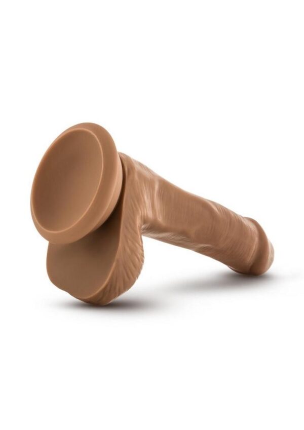 Coverboy Captain Mike Dildo with Balls 6.5in - Caramel - Image 3