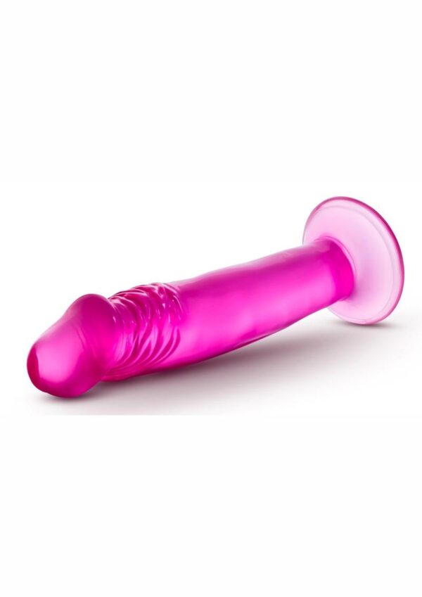 B Yours Sweet N` Small Dildo with Suction Cup 6in - Pink - Image 2