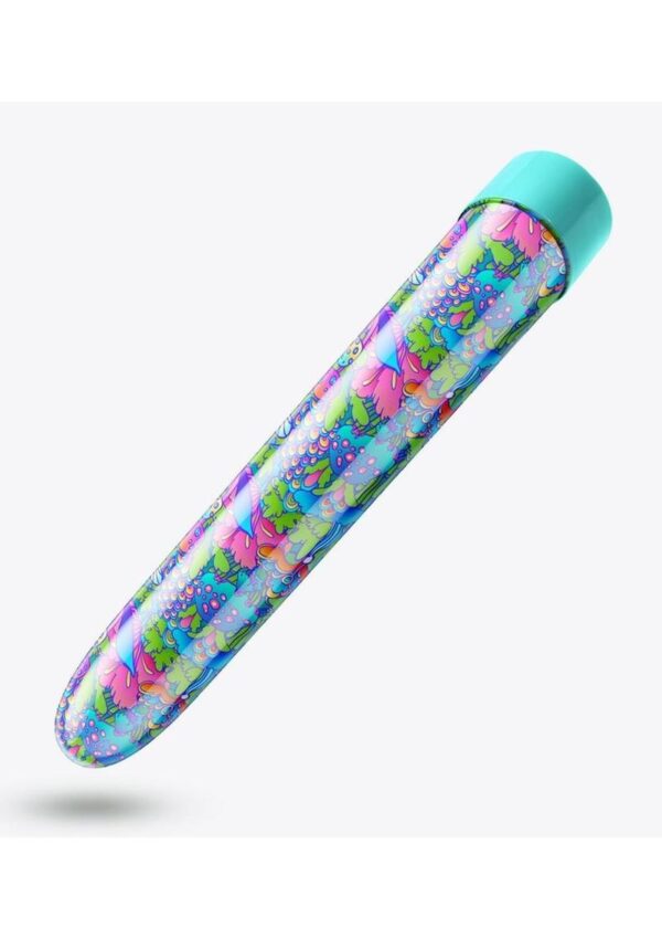Limited Addiction Utopia Rechargeable Slimline Vibrator - Aqua - Image 3
