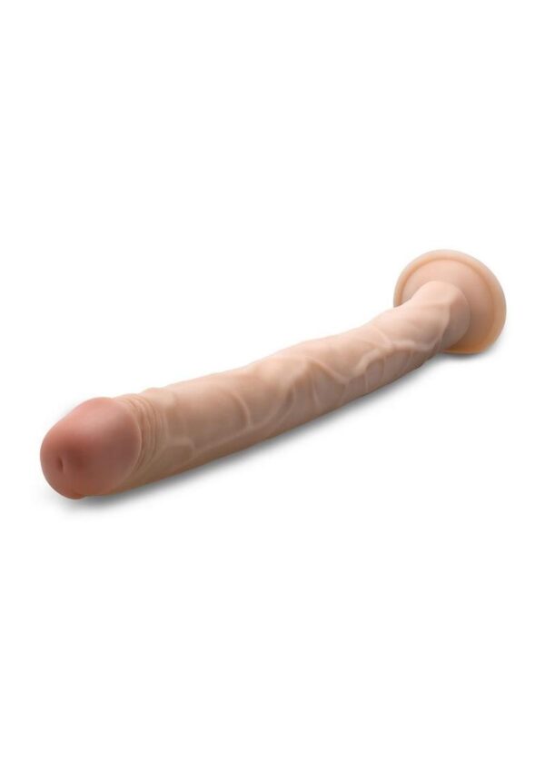 Dr. Skin Silver Collection Dildo with Suction Cup 19in - Vanilla - Image 3