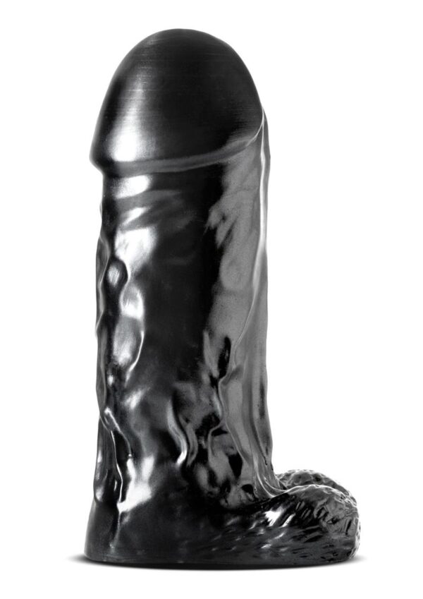 Jet Destroyer Dildo with Balls 10in - Carbon Metallic Black - Image 2