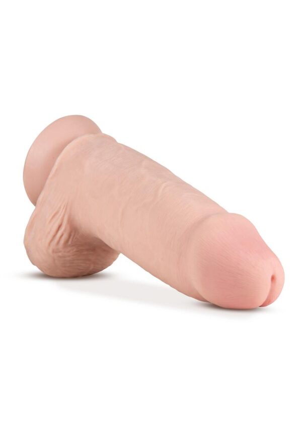 Au Naturel Pounder Dildo with Suction Cup 10in - Vanilla - Image 2